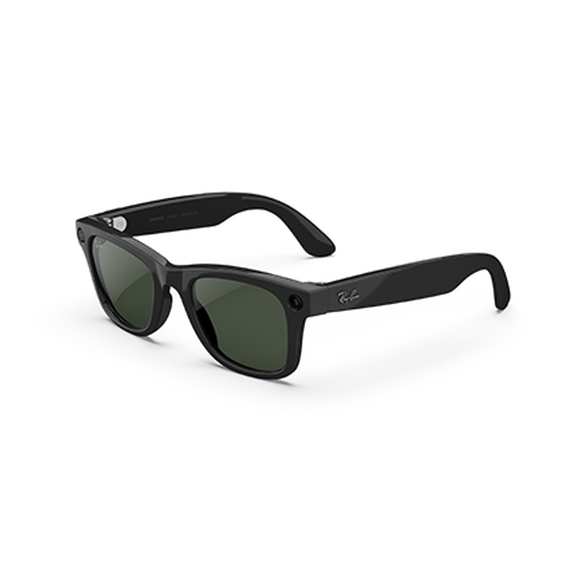 Ray-Ban Meta Wayfarer S50 (Gen 2) Shiny Black / Transitions Graphite Green